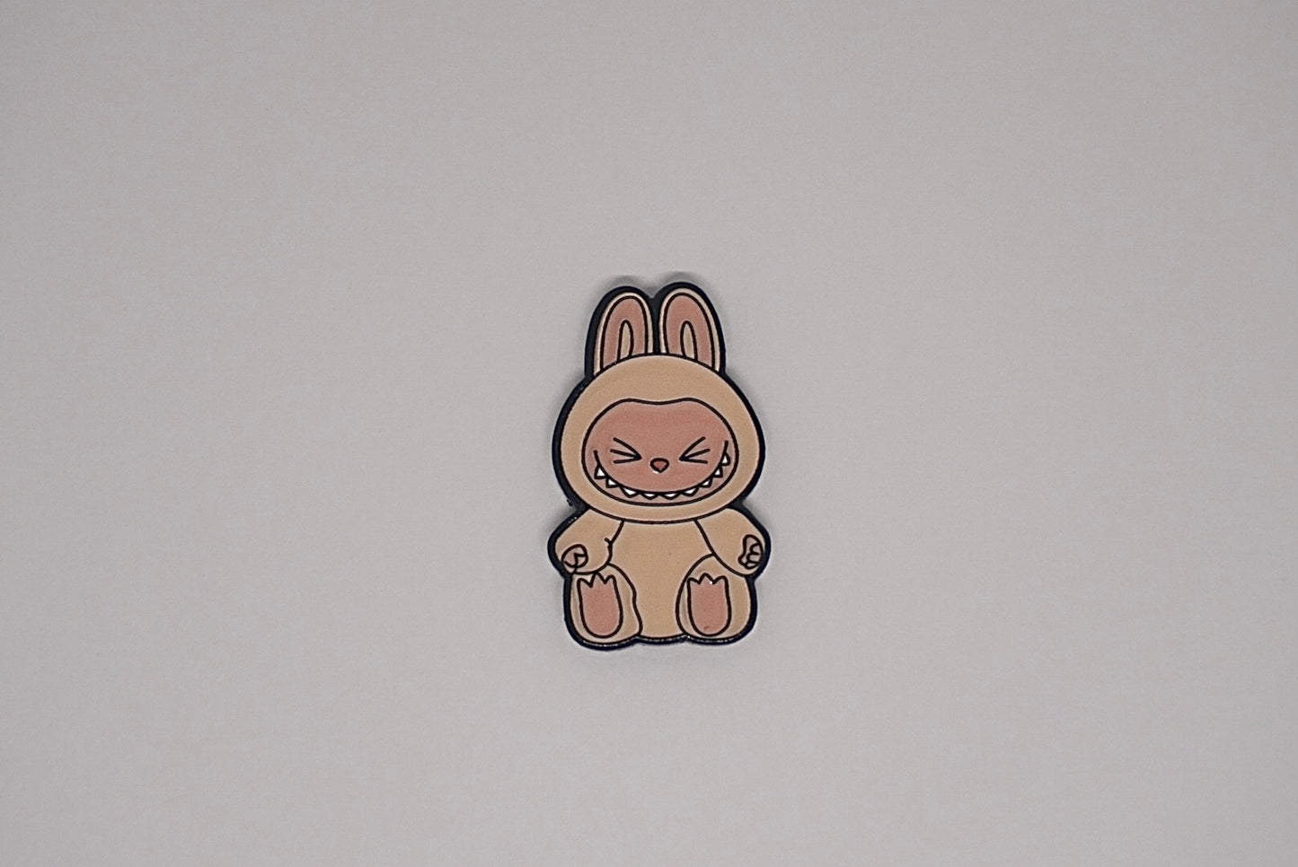 Yellow Labubu - Metal Sticker