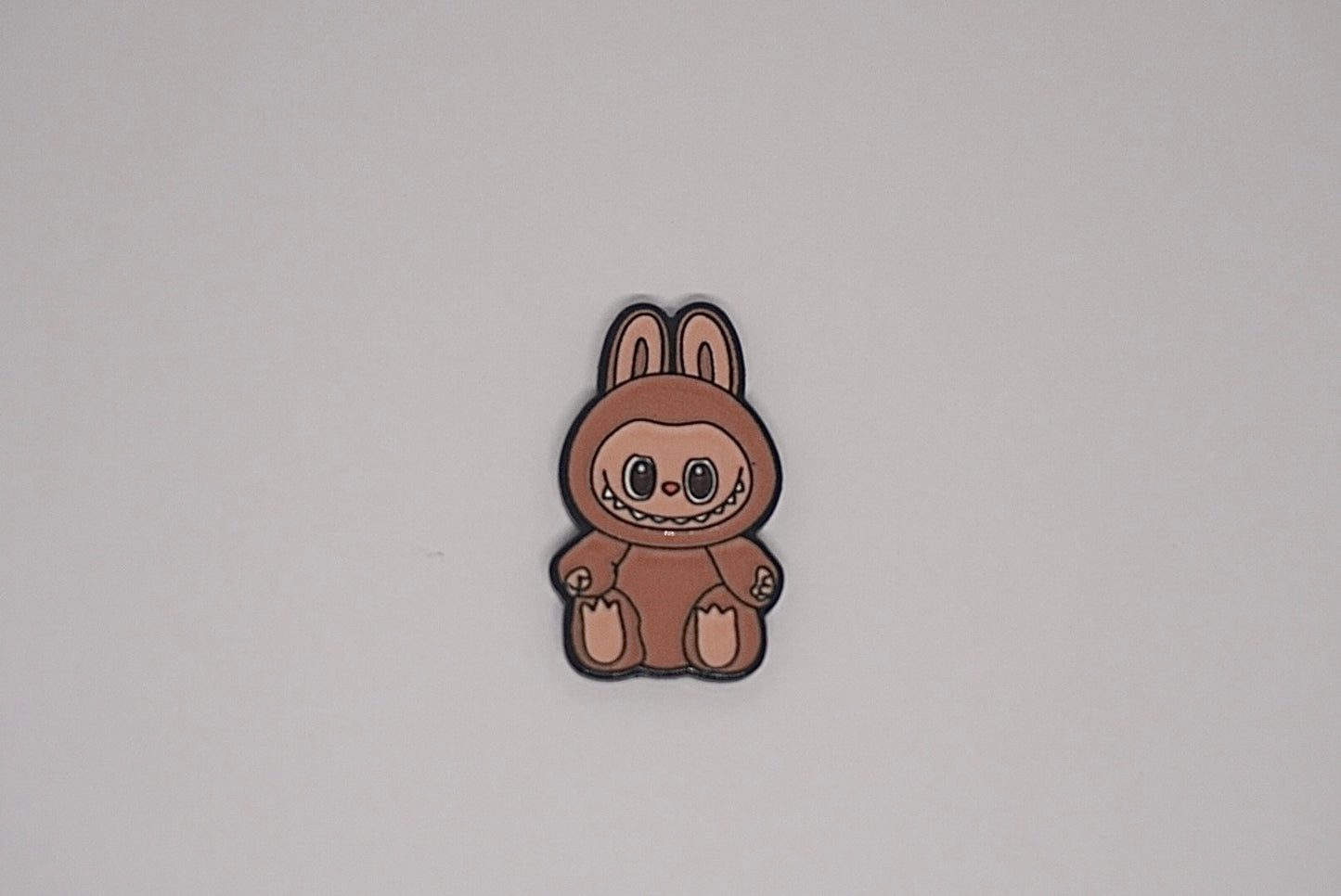 Brown Labubu - Metal Sticker