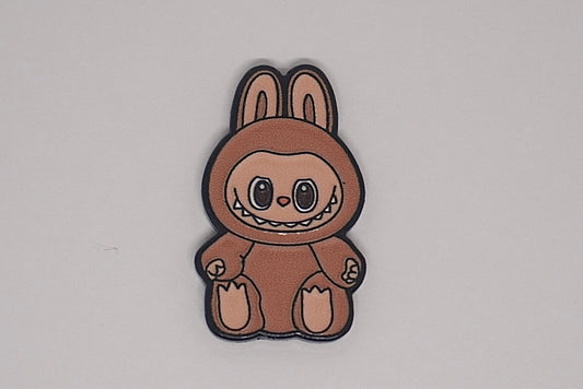Brown Labubu - Metal Sticker