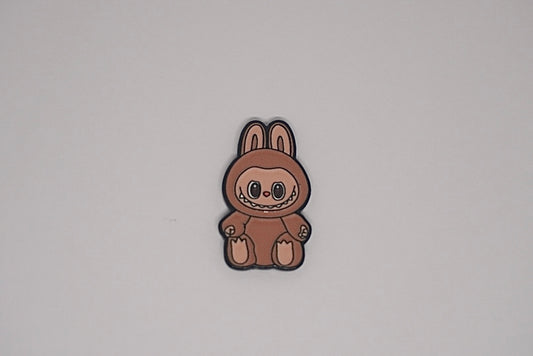 Brown Labubu - Metal Sticker